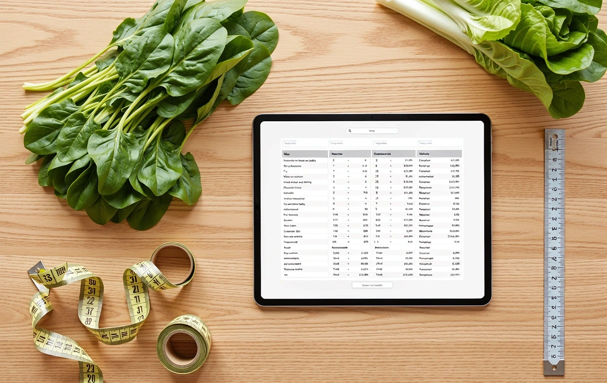 Frische Zutaten und Planung